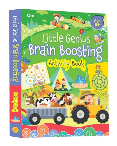Little Genius Activity Book for Kids: Kids’ Brain Boosting | Creative Learning | Fun Activities | Brain Teasers | Interactive Learning; 6+ Age (Paperback)