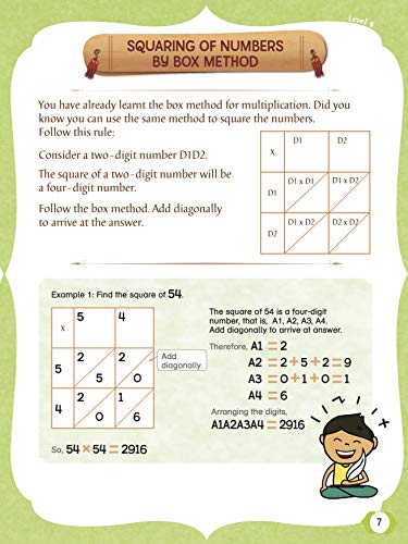 Activity Book : Vedic Math Activity Workbook -4 (Paperback)