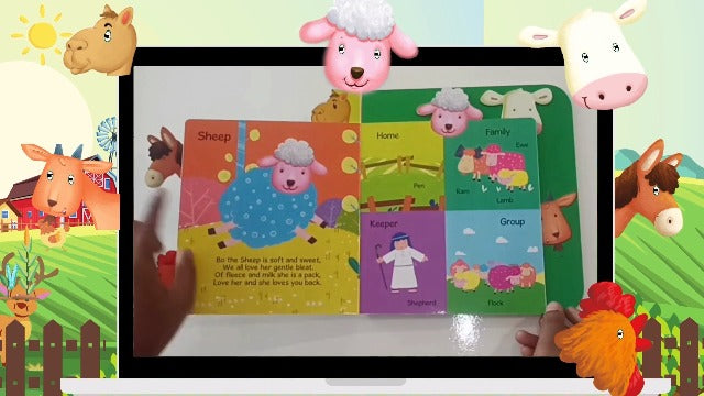 Board book: My Favourite Farm Animals (Paperback)