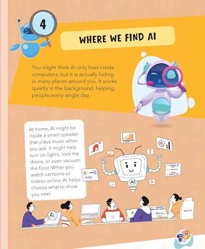 AI: My First Guide to AI - What is AI? | Beginner’s STEM Book for Kids | Introduction to Artificial Intelligence, Machine Learning & Real-World Uses | Educational Guide for Ages 8+ (Paperback)