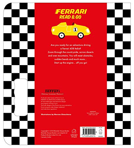 Drive a Ferrari On The Road: Illustrated Board Book For Kids (Board book)