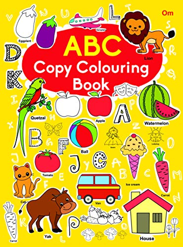 Colouring book : Copy Colouring Book ABC (Colouring book for kids) (Paperback)