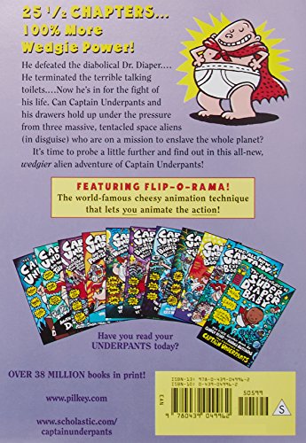 CAPTAIN UNDERPANTS #03: THE INVASION OF THE INCREDIBLY NAUGHTY CAFETERIA LADIES FROM OUTER SPACE & Captain Underpants and the Preposterous Plight of the Purple Potty People: 8 (Product Bundle)