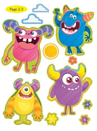 Monster Mischief: Fun Stickers and Spooky Surprises | Sticker Activity Book (Paperback)