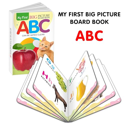 My First Big Picture Board Book ABC: First preschool learning book, Creative interactive board book, Educational fun for toddlers, Baby’s early skills builder. (Board book)