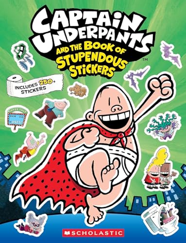 Captain Underpants: The Official Sticker Book (Paperback)