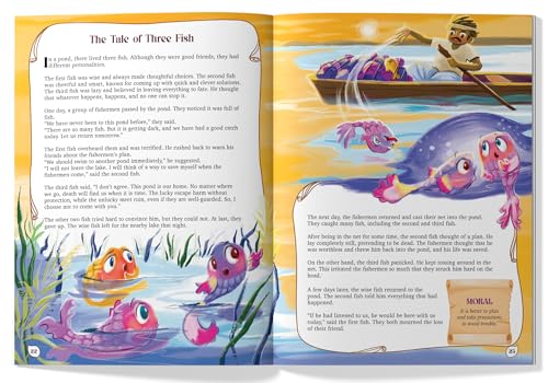Panchatantra Stories: 101 Classic Animal Fables I Moral Stories, Indian Folklore & Life Lessons | Bedtime Stories for Children | Ages 5+| Select Learning (Hardcover)