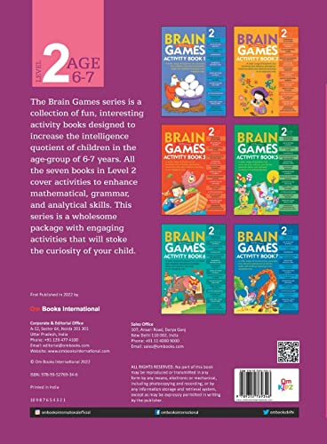 Activity Book : Brain Games for Kids : Brain Games Activity Book Level 2 : Book-4 (Paperback)