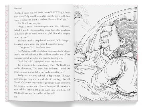 Pollyanna : Illustrated Abridged Children Classics English Novel with Review Questions (Hardcover)
