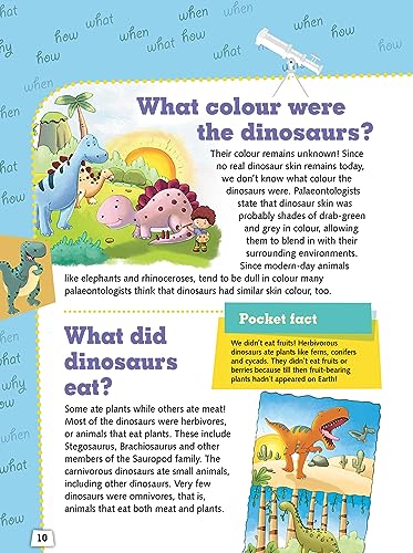 Encyclopedia: My Encyclopedia of Dinosaurs - What? Why? How? When? - Encyclopedia books for Children (Paperback)