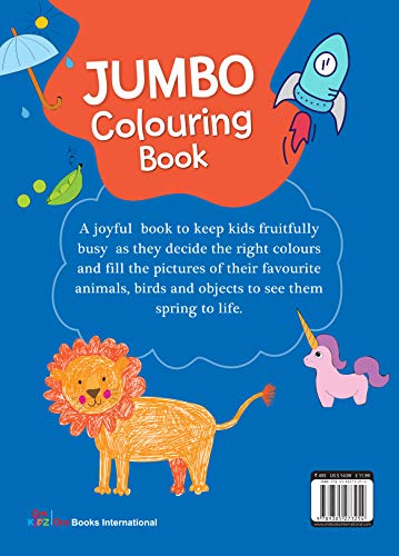 Colouring book : Jumbo Colouring Book for kids (Paperback)