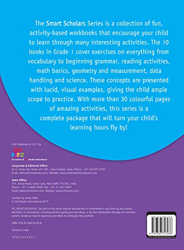 Thinking Skills: Grade 1 Fun-Filled Activities Book for Kids | Smart Scholars | Interactive and Engaging | Mind Treaser | Young Minds ; 6+ Ages (Paperback)