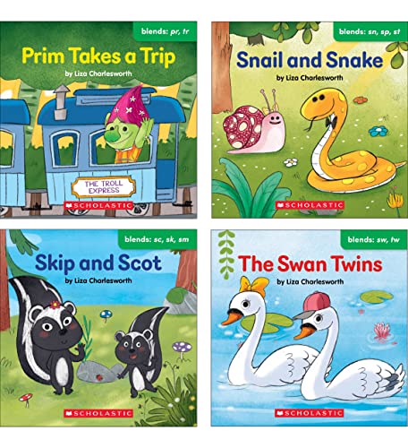 Laugh-A-Lot Phonics: Blends & Digraphs (Parent Pack): 12 Engaging Books That Teach Key Decoding Skills to Help New Readers Soar (Paperback)