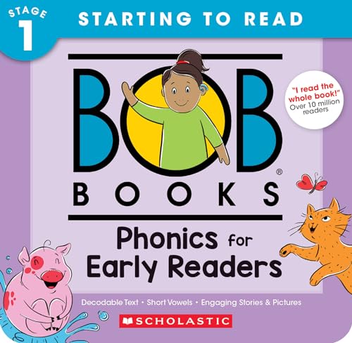 Phonics for Beginning Readers: Phonics, Ages 4 and Up, Kindergarten Stage 1; Starting to Read (Bob Books, Stage 1, Starting to Read, 1-12) (Paperback)
