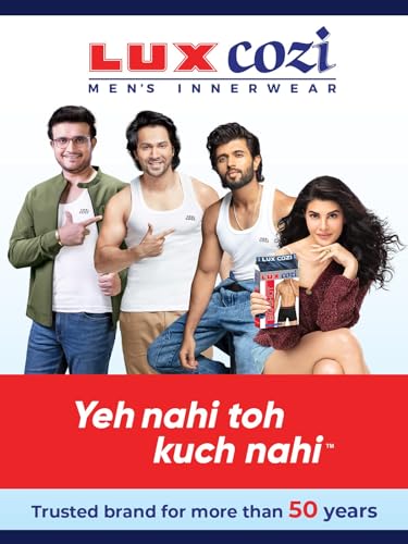 Lux Cozi Bigshot Longs Solid Underwear for Men Combo, Breathable 100% Cotton Underwear for Man Pack of 3 (Colors May Vary) (2XL)