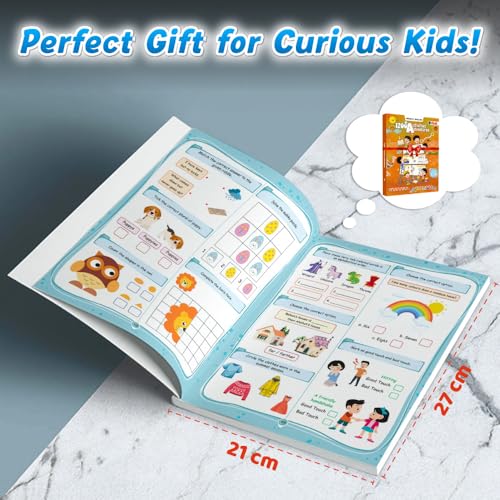 1200+ Adventure Activities Book for Kids, Theme Based Activity Book with 500+ Free Printable Worksheets & Parenting Tips, Brain Games for 4 - 6 Years (Paperback)
