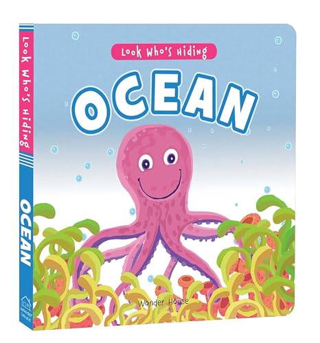 Look Who's Hiding - Ocean : Pull The Tab Novelty Books For Children (Board book)