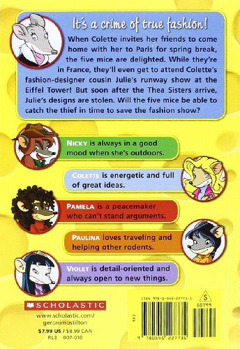 Thea Stilton and The Mystery in Paris: 05 (Geronimo Stilton) + Thea Stilton and The Secret City (Geronimo Stilton): 4: 04 (Set of 2 Books) (Product Bundle)