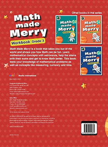 Activity Book : Maths Made Merry Activity Workbook Grade-3 (Paperback)