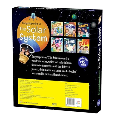 Solar System Encyclopedia for Kids: Explore Planets, Stars, Earth, Moon, Sky & Sun | Space Learning | Fun & Educational Books for Little Astronomers | 6-Book Set on Astronomy for Ages 6+ (Paperback)