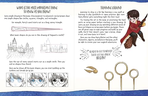 The Official Harry Potter How To Draw (Paperback)