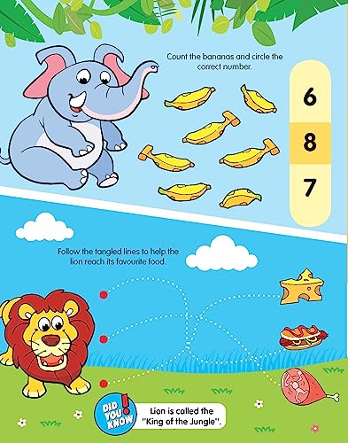 250 Activity Book for Kids: Brain Activity Book for Children | Learning Adventures Colour, Shapes & Match, Trace the Patterns & Lines, Word Search, ... Brain Activity Book for Children Level Three (Paperback)