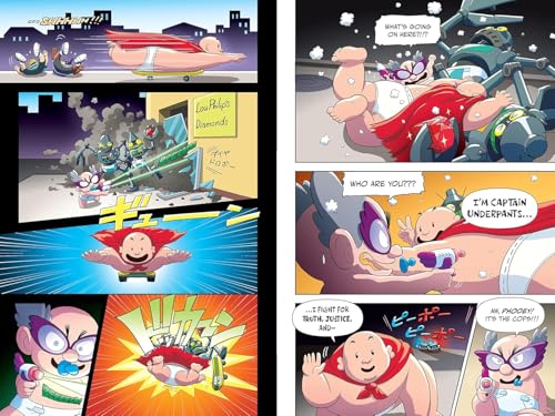 Captain Underpants: The First Epic Manga (Hardcover)