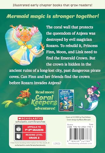 Coral Keepers #03: Claim The Emerald Crown (A Branches Book) (Paperback)