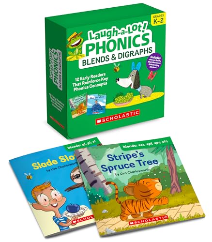 Laugh-A-Lot Phonics: Blends & Digraphs (Parent Pack): 12 Engaging Books That Teach Key Decoding Skills to Help New Readers Soar (Paperback)