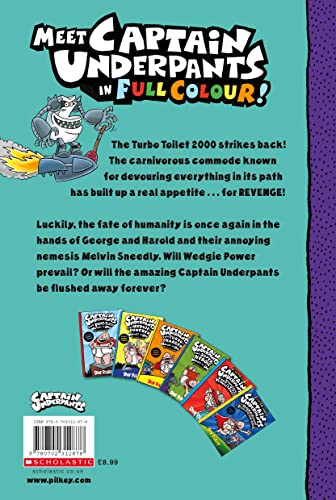 Captain Underpants and the Tyrannical Retaliation of the Turbo Toilet 2000 Full Colour: 11 (Paperback)