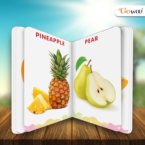 My First Big Picture Board Book Fruits : Fun educational books for toddlers, Learning book for preschoolers, Picture board book for kids, Montessori learning book for toddlers (Board book)