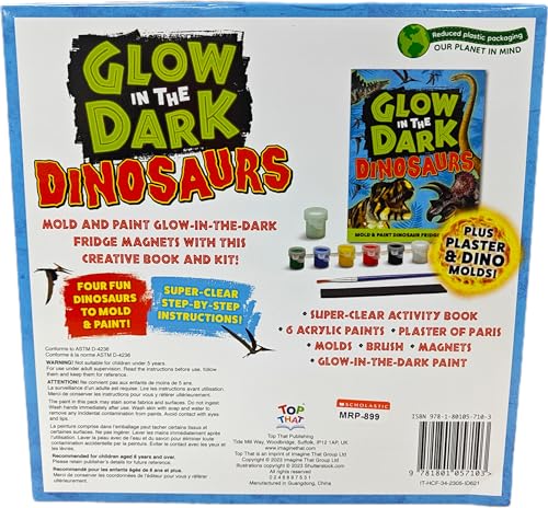 Glow-in-the-Dark Dinosaurs (Paperback)