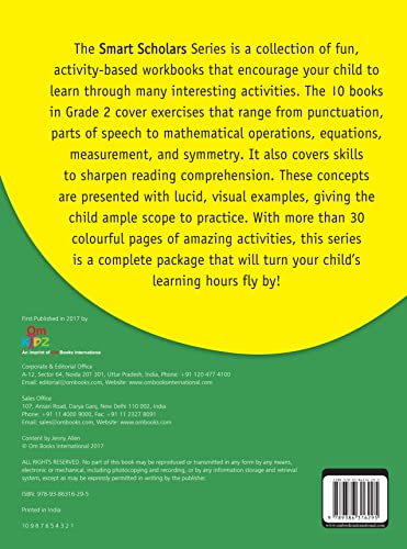 Activity Book : Grade 2 : Smart Scholars Grade 2 Vocabulary Fun-filled Activities (Smart Scholars Series) (Paperback)