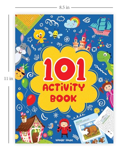 101 Activity Book: Fun Logical Reasoning & Brain Puzzles for Children | Ages 5–9 | Boost Thinking Skills with Engaging Challenges (Paperback)