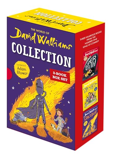 David Walliams a 3 book Boxset: Spaceboy, Blunders, Supersleuth, Three hilarious adventures from best-loved children's author David Walliams – fantastically illustrated throughout by Adam Stower (Paperback)