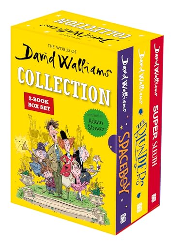 David Walliams a 3 book Boxset: Spaceboy, Blunders, Supersleuth, Three hilarious adventures from best-loved children's author David Walliams – fantastically illustrated throughout by Adam Stower (Paperback)