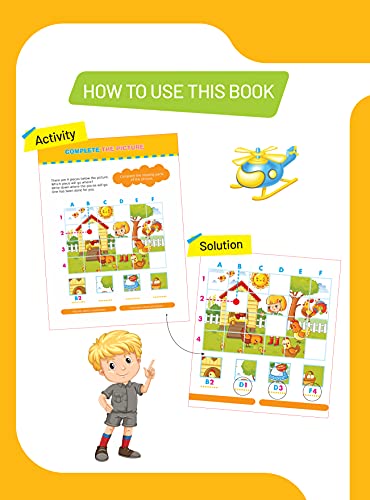 Activity Book : Brain Games for Kids : Brain Games Activity Book Level 1 : Book-1 (Paperback)