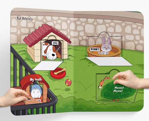Lift the Flap: Animal homes (Board book)