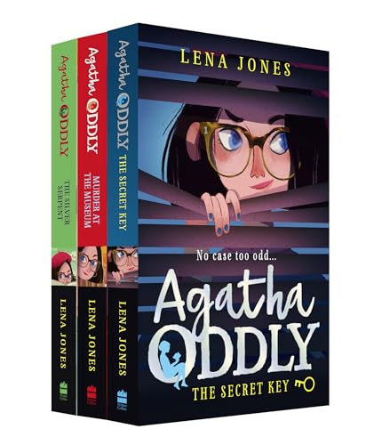 Agatha Oddly 3 Books Collection Shrinkwrap Set : The Secret Key , Murder at The Museum, The Silver Serpent (Paperback)