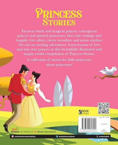 Princess Stories for Children: Quick & Magical Bedtime Stories for Kids |Large Print Story Book | Short & Sweet Read Aloud Tales (Paperback)