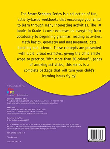Data Handling Fun-Filled Activity Book for Kids Grade 1: Smart Scholars | Fun Collection | Engaging Exercises | Discovery and Learning ; 6+ Ages (Paperback)