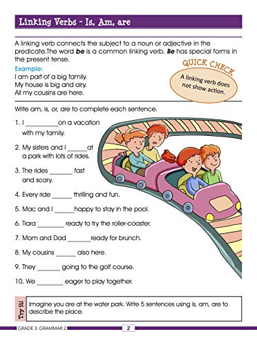 Activity Book : Grade 3 : Smart Scholars Grade 3 Grammar 2 Fun-filled Activities (Smart Scholars Series) (Paperback)