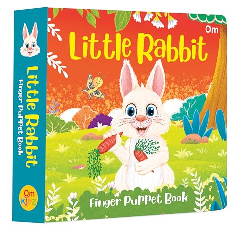 Little Rabbit Finger Puppet Book - Fun Activities Board books for Kids – Picture Book (Board book)