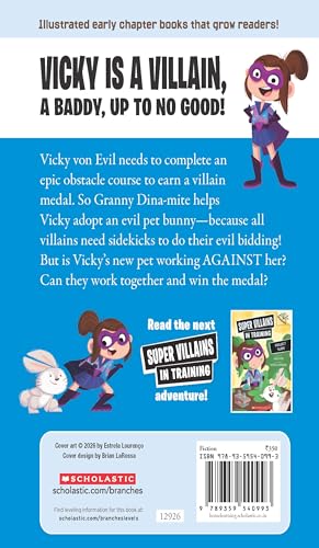 Super Villains In Training #02: A Wickedly Evil Pet: A Branches Book (Library Binding)