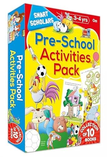Activity Book : Pre-School Activities Pack ( Collection of 10 books) (Smart Scholars) (Paperback)