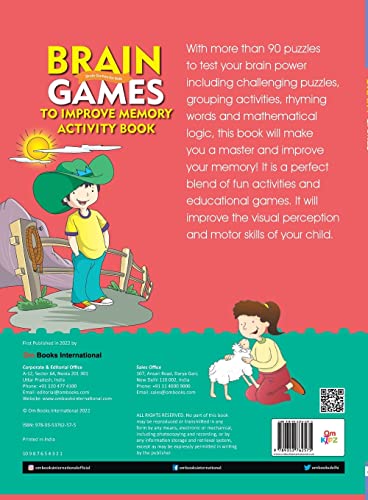 Activity Book : Brain Games to Improve Memory Activity Book Level 2 (Paperback)