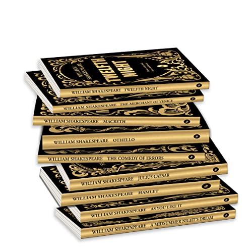 Greatest Works of William Shakespeare (Boxed Set of 10) - Hamlet,Othello,The Merchant of Venice,Macbeth,The Comedy of Errors,Romeo & Juliet,Julius Caeser,Twelfth Night,A Midsummer Night's Dream (Paperback)