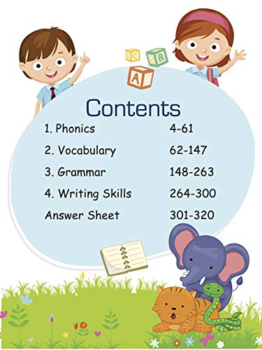 Activity Book: My Activity Book of English- Spelling, Reading, Writing, Grammer (Paperback)