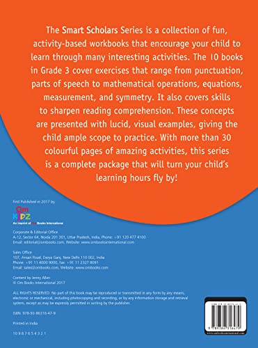 Geometry: Grade 3 Fun-Filled Activity Book for Kids | Smart Scholars | Basic Geometric Concepts | Shape 3D Recognition | Tangible | Visual Learning ; 8+ Ages (Paperback)