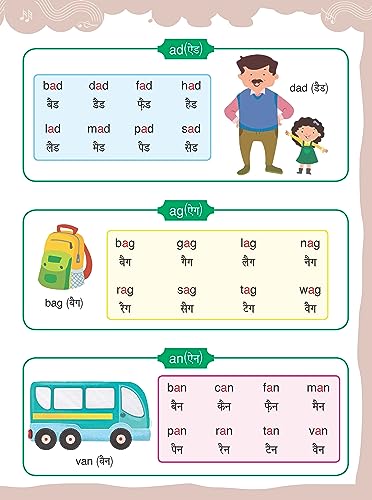 Phonics for Learners: Speak and Spell the Right Way - Boost Reading for Kids | Sound Out Words | Master Letter Sounds | English Phonics for Early Learners; 6+ Ages (Cutout activity series) (Paperback)